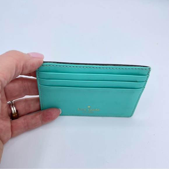 Kate Spade Wallet/Card Holder OS Tiffany Blue - Picture 11 of 15